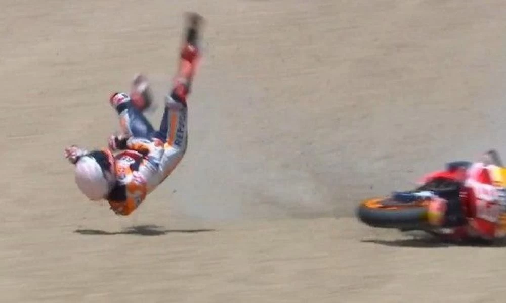 Moto GP: Σοβαρό ατύχημα και κάταγμα για τον Μαρκ Μάρκεθ